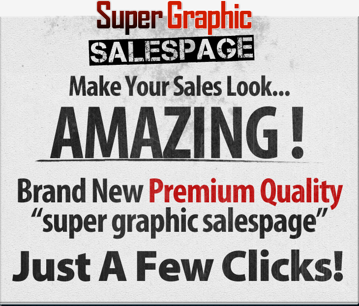 Super Graphic Salespage review